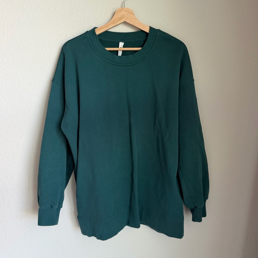 lululemon | Teal Green Crewneck Sweatshirt